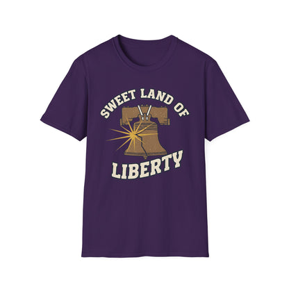 Liberty Bell 'Sweet Land of Liberty' Patriotic T-Shirt