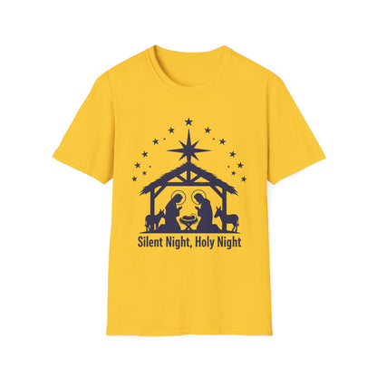 Silent Night Holy Night Christmas T-Shirt