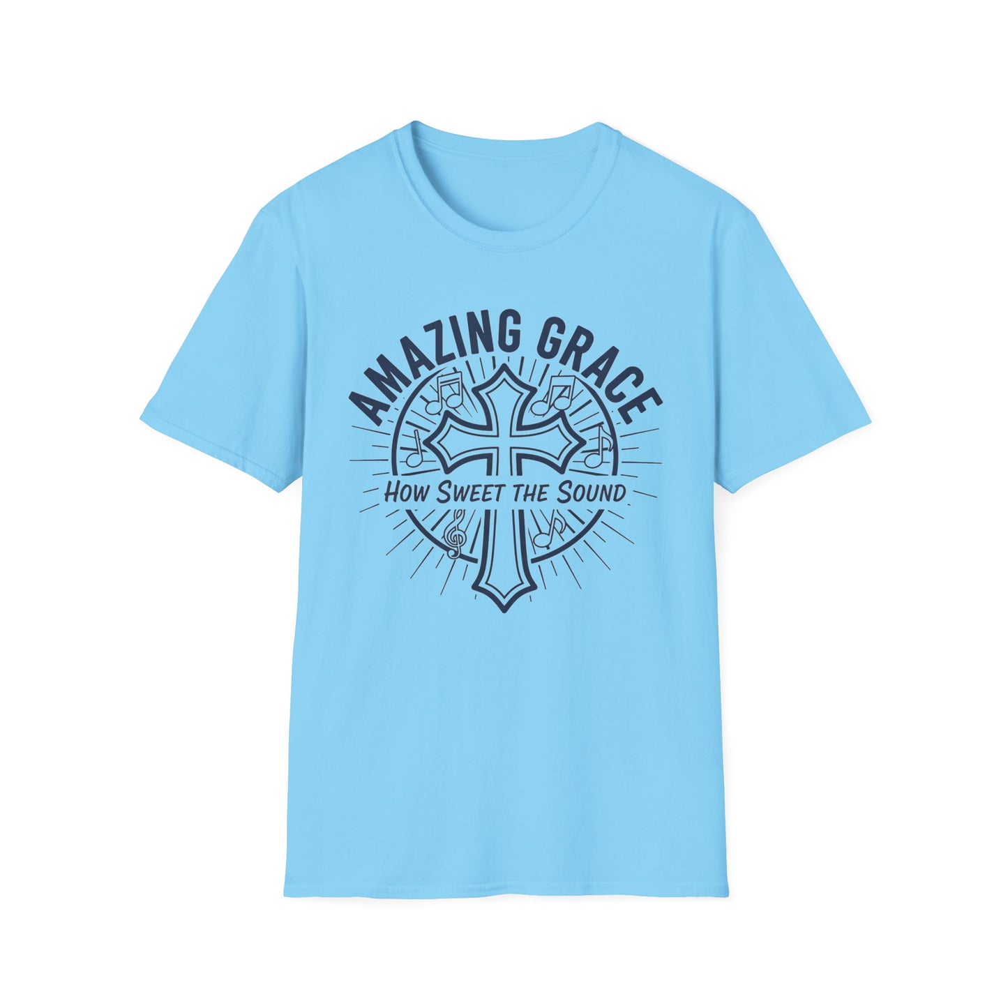 Amazing Grace Unisex Softstyle Christian T-Shirt