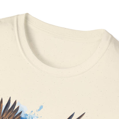 A043 - Freedom is Not Free - Flag and Eagle Patriotic T-Shirt