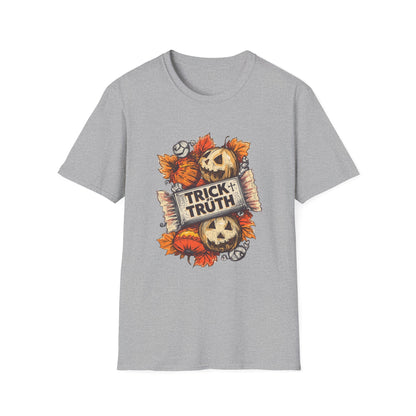 Halloween Trick or Truth Unisex Graphic T-Shirt