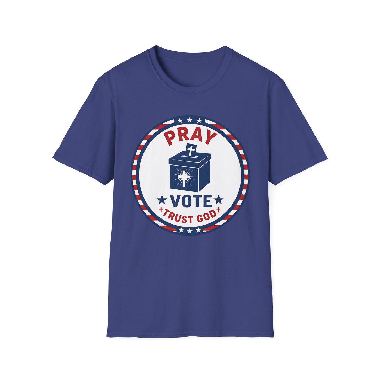 Pray Vote Trust God Patriotic Christian T-Shirt