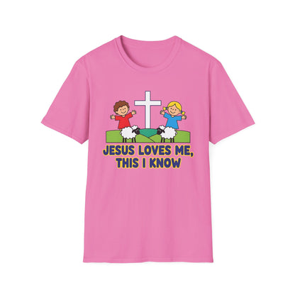 Jesus Loves Me Unisex Softstyle Christian T-Shirt
