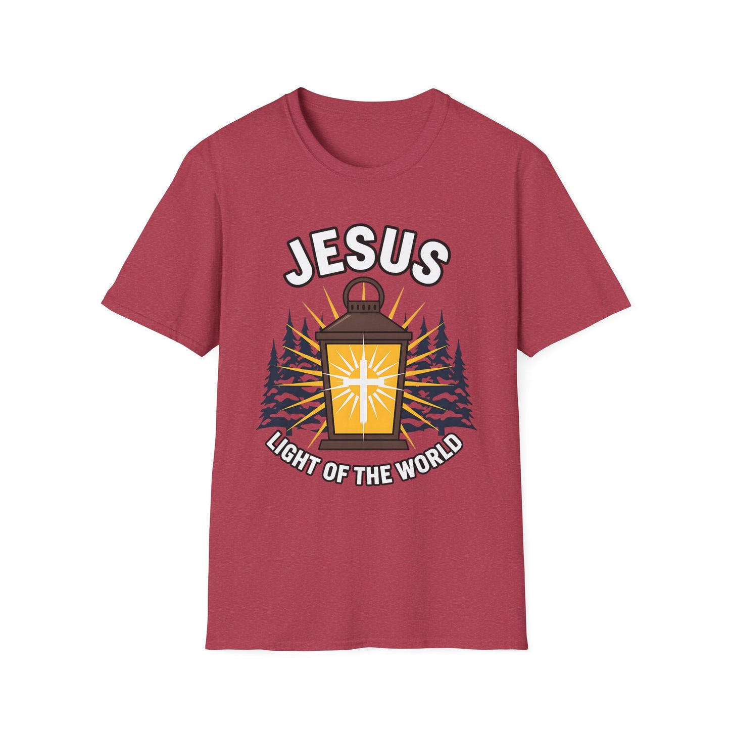 Jesus Light of the World Christian T-Shirt