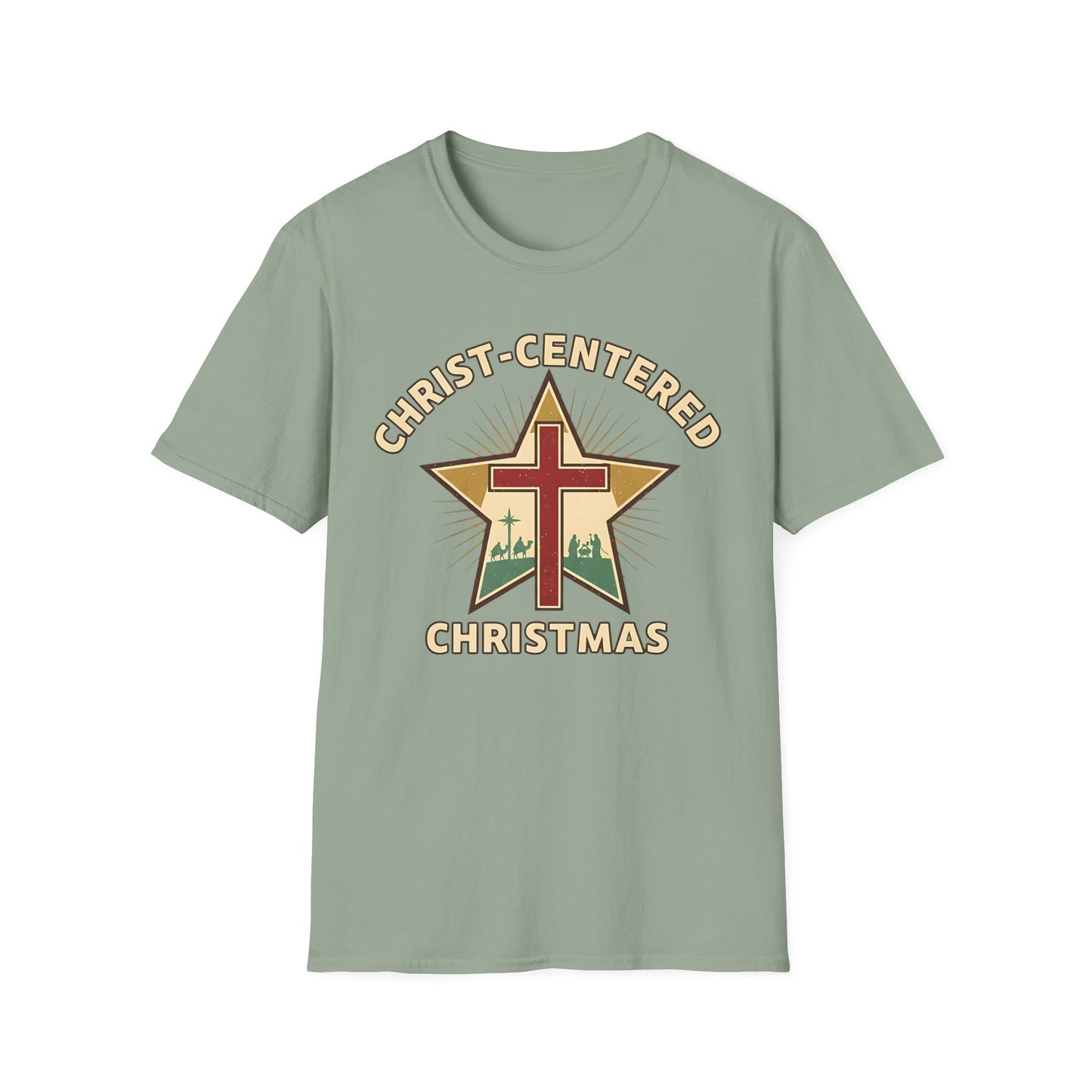 A079 - Christ-Centered Christmas T-Shirt