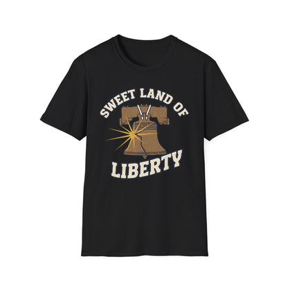Liberty Bell 'Sweet Land of Liberty' Patriotic T-Shirt