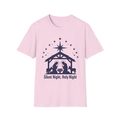 Silent Night Holy Night Christmas T-Shirt