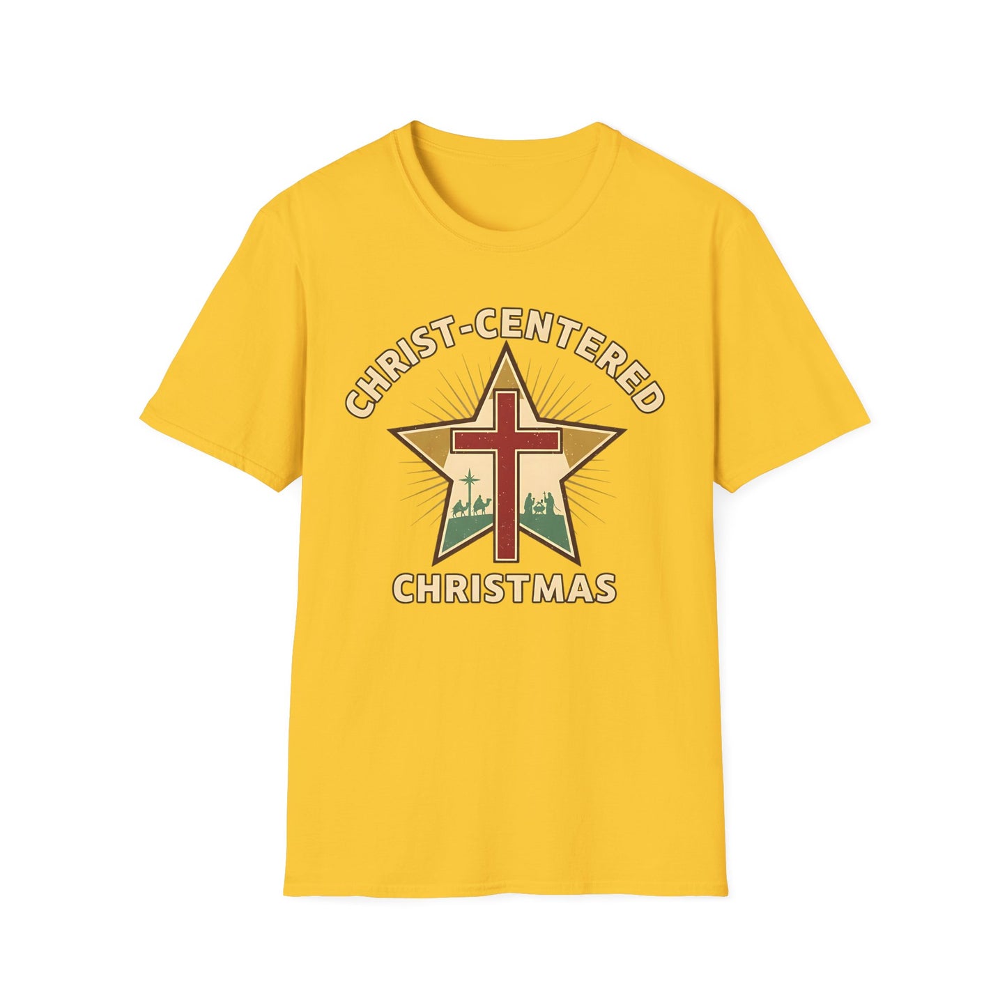 A079 - Christ-Centered Christmas T-Shirt