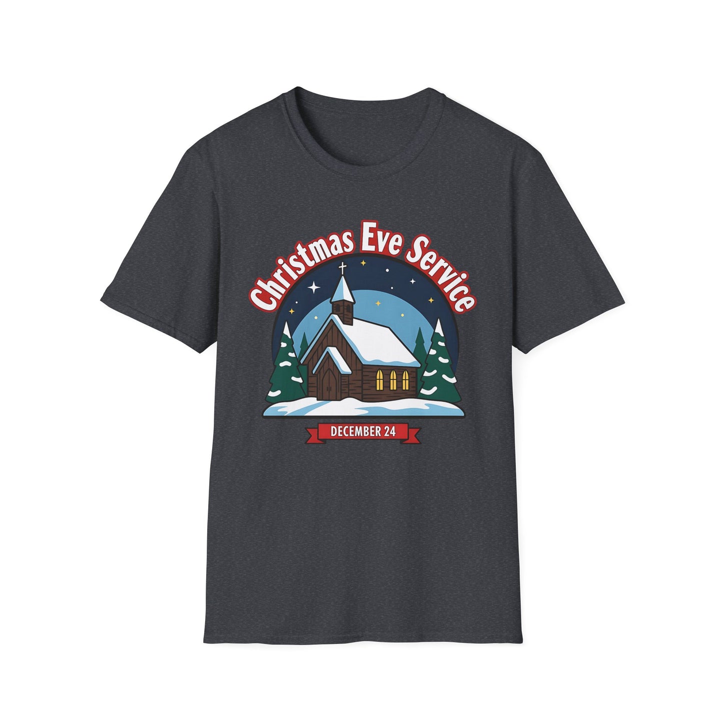 A077 - Christmas Eve Service T-Shirt