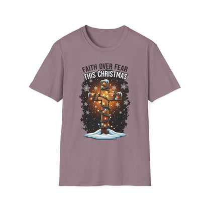Faith Over Fear This Christmas T-Shirt