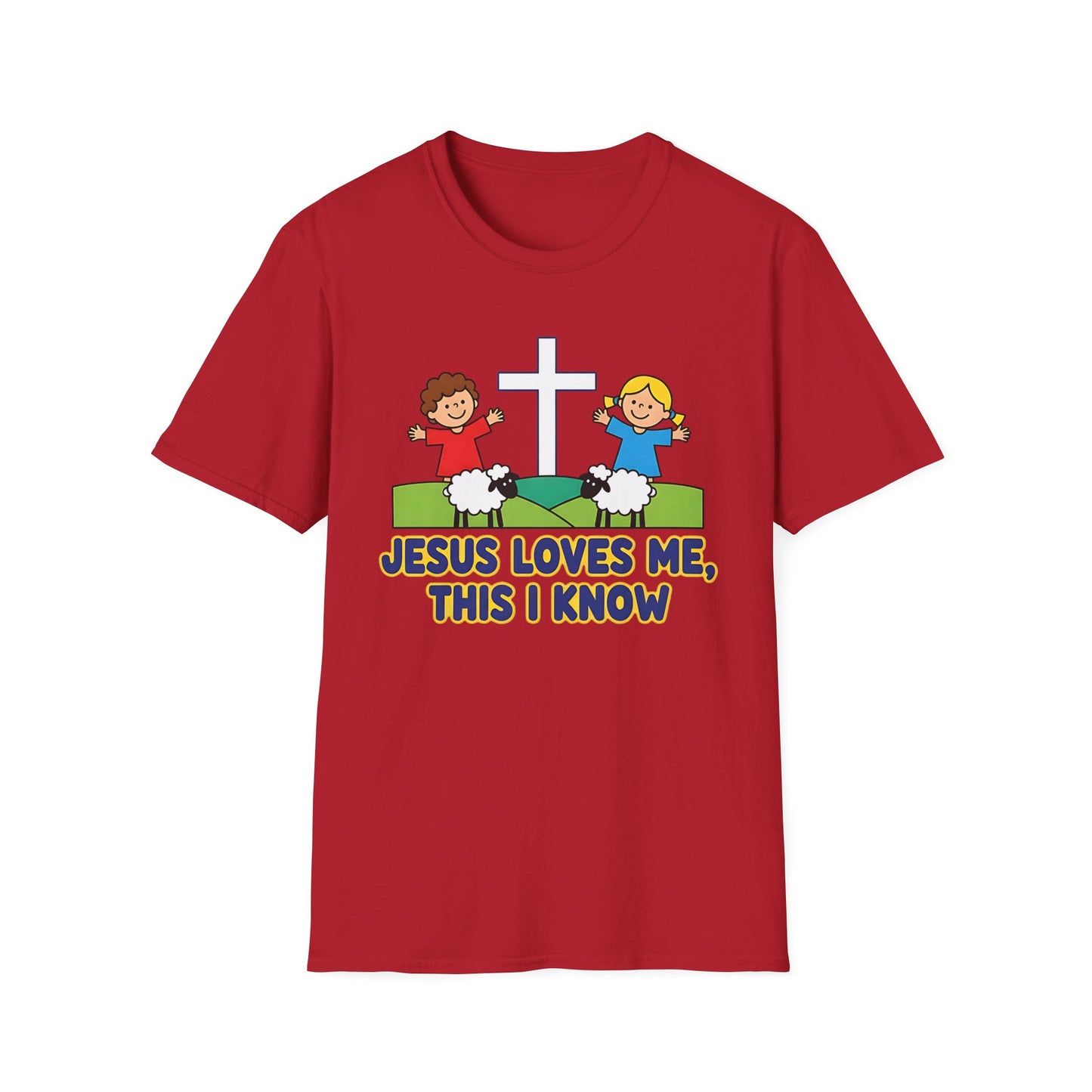Jesus Loves Me Unisex Softstyle Christian T-Shirt