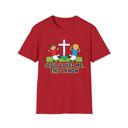 Jesus Loves Me Unisex Softstyle Christian T-Shirt