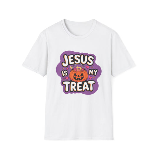 Jesus is My Treat Unisex Softstyle Halloween T-Shirt