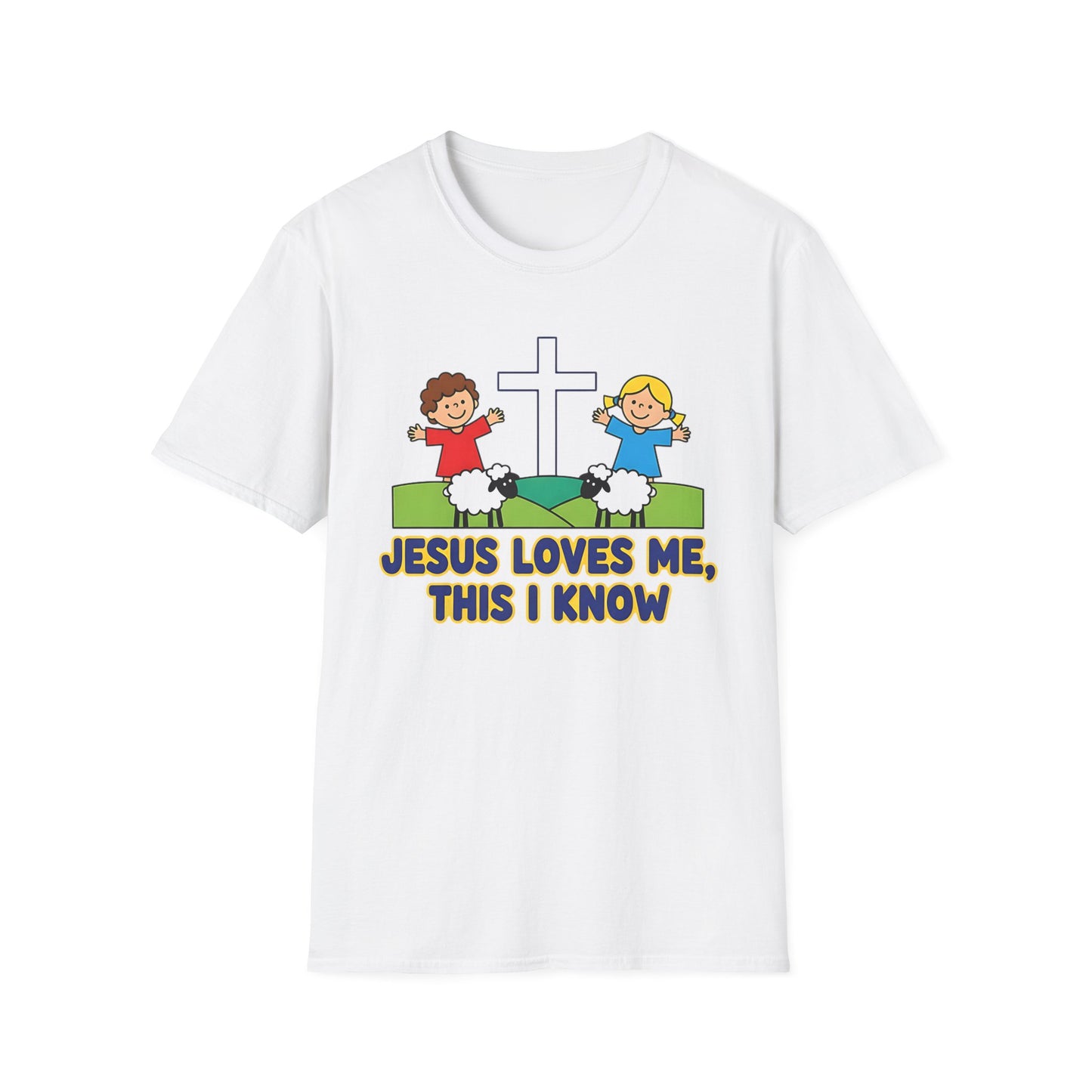 Jesus Loves Me Unisex Softstyle Christian T-Shirt