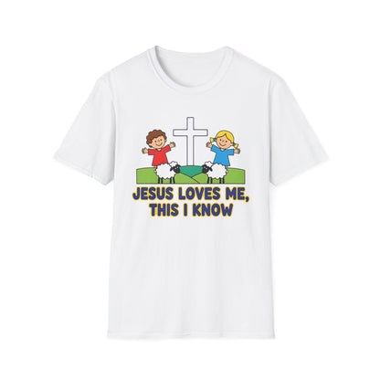 Jesus Loves Me Unisex Softstyle Christian T-Shirt