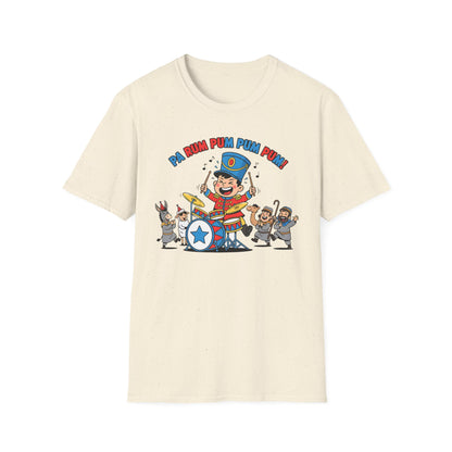 Funny Little Drummer Boy Christmas T-Shirt Pa Rum Pum Pum Pum!
