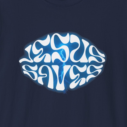 A025 - Jesus Saves Unisex Softstyle Christian T-Shirt