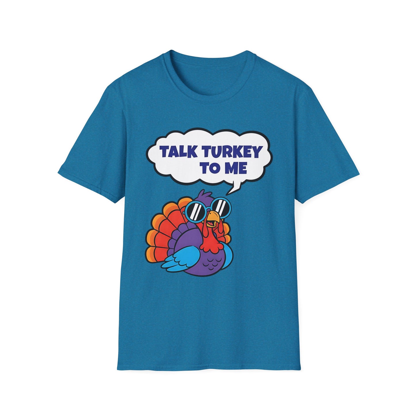 A056 - Talk Turkey to Me Funny Thanksgiving T-Shirt