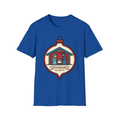 Emmanuel God With Us Christmas T-Shirt
