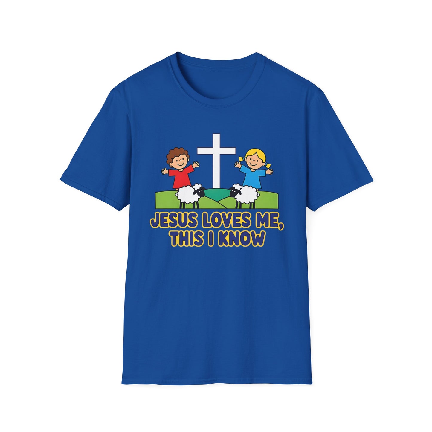 Jesus Loves Me Unisex Softstyle Christian T-Shirt