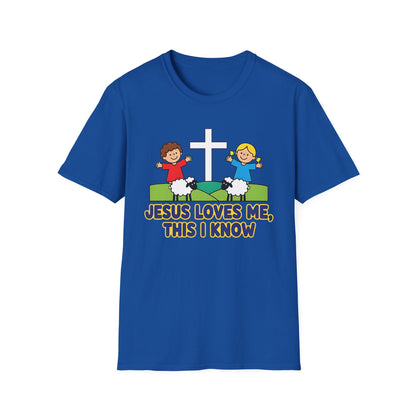 Jesus Loves Me Unisex Softstyle Christian T-Shirt