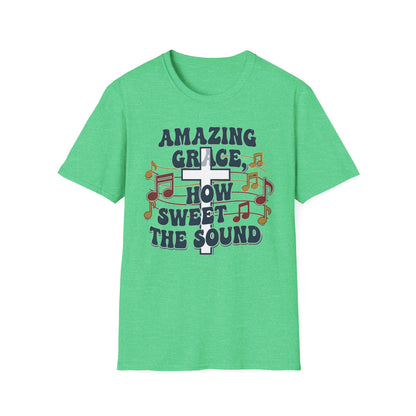 Amazing Grace Musical Unisex Softstyle Christian T-Shirt