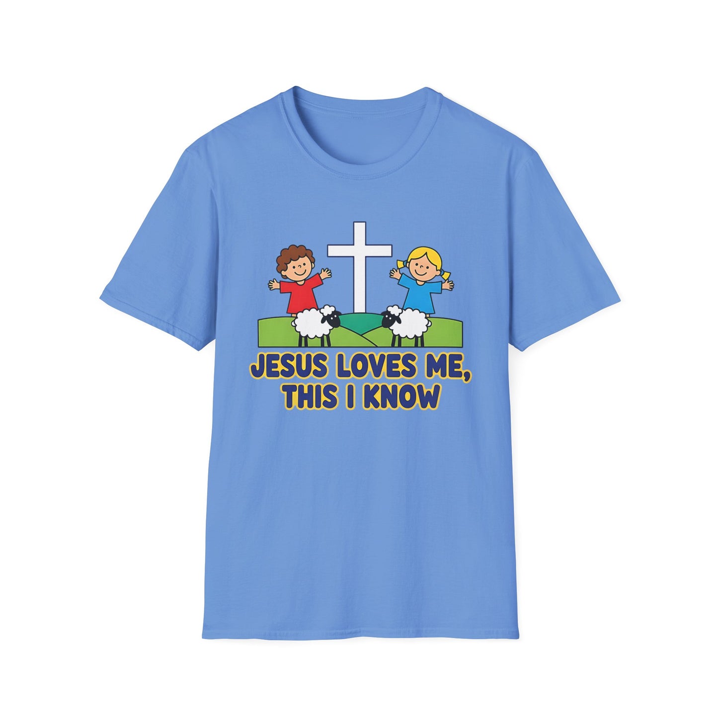 Jesus Loves Me Unisex Softstyle Christian T-Shirt