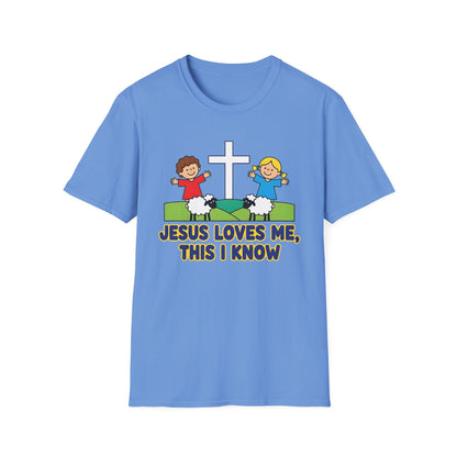 Jesus Loves Me Unisex Softstyle Christian T-Shirt