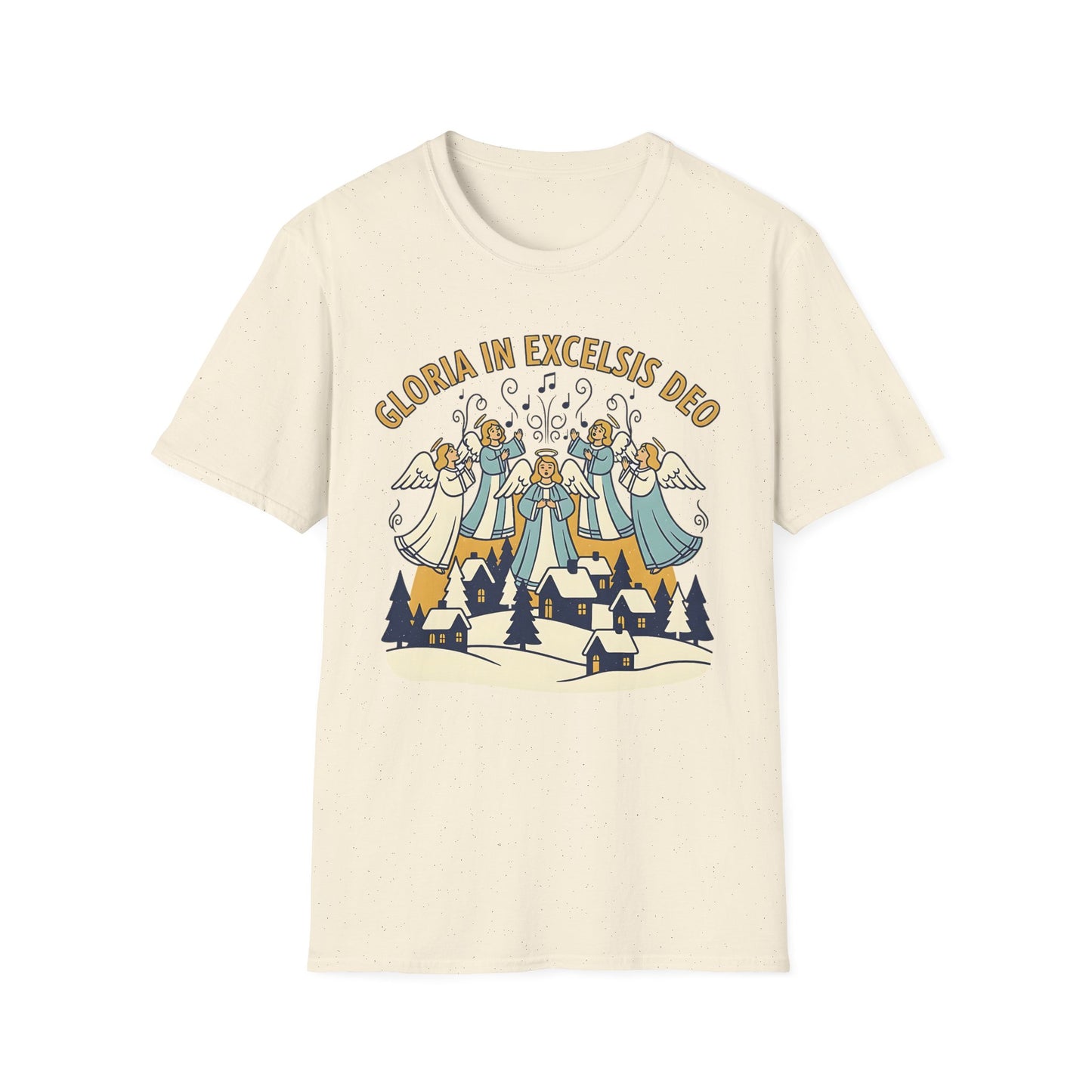 A078 - Gloria in Excelsis Deo Christmas T-Shirt