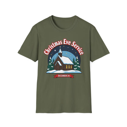 A077 - Christmas Eve Service T-Shirt