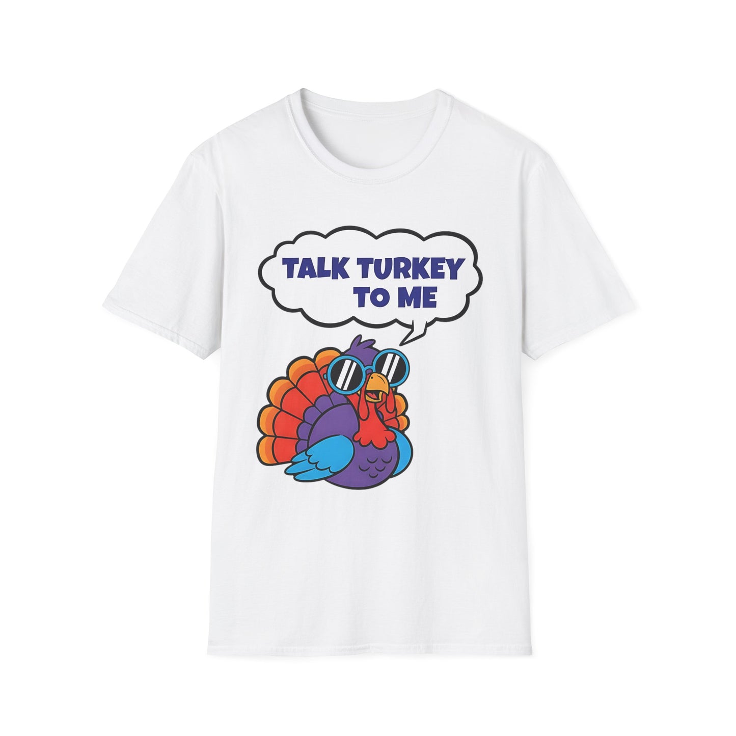 A056 - Talk Turkey to Me Funny Thanksgiving T-Shirt