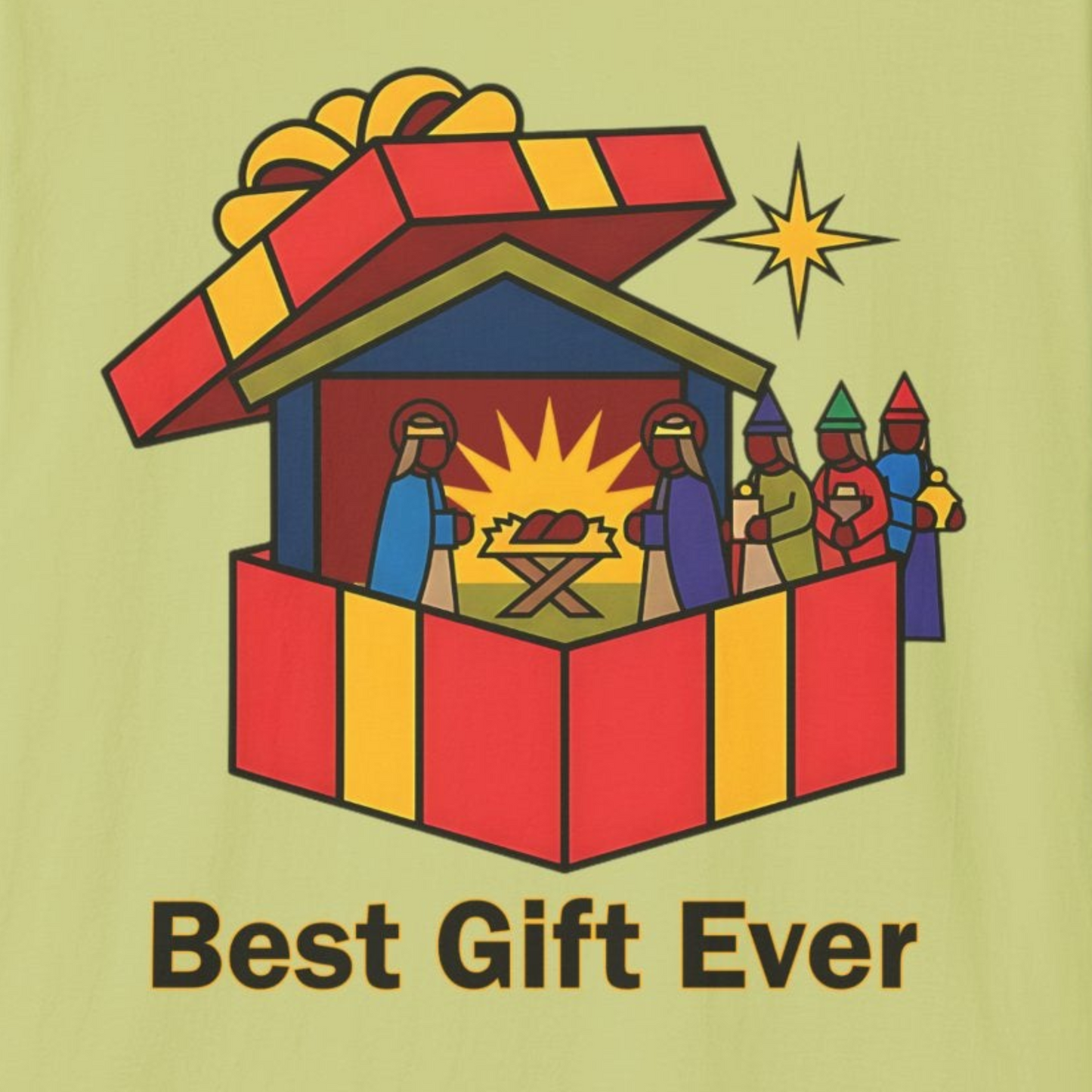 A087 - Best Gift Ever Christian Christmas T-Shirt