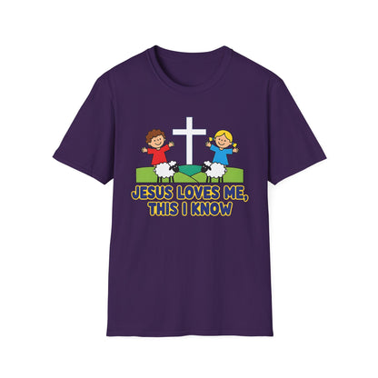 Jesus Loves Me Unisex Softstyle Christian T-Shirt