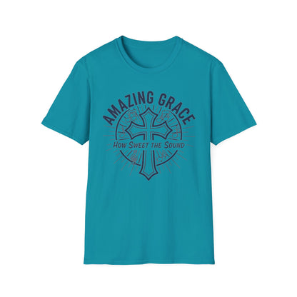 Amazing Grace Unisex Softstyle Christian T-Shirt