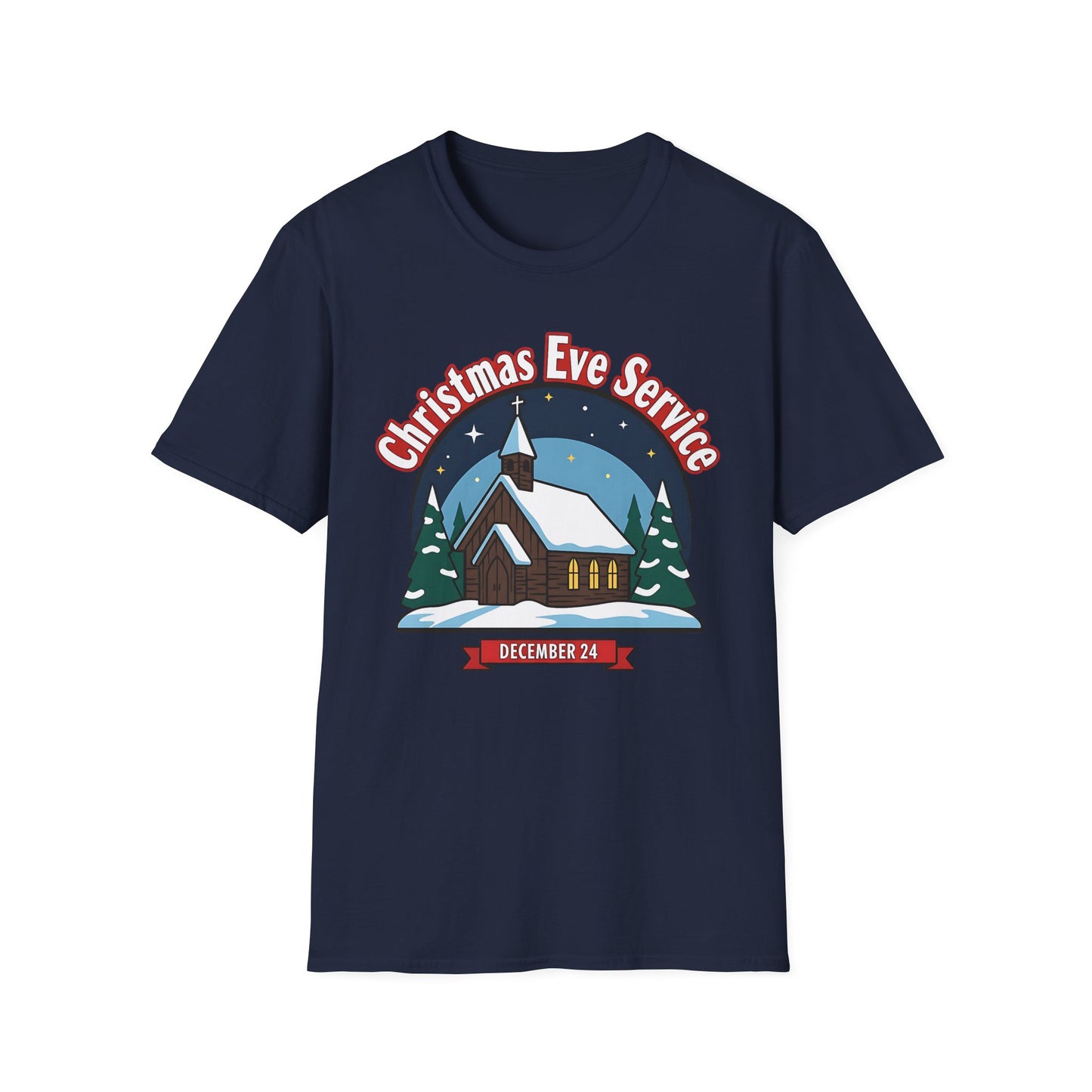 A077 - Christmas Eve Service T-Shirt