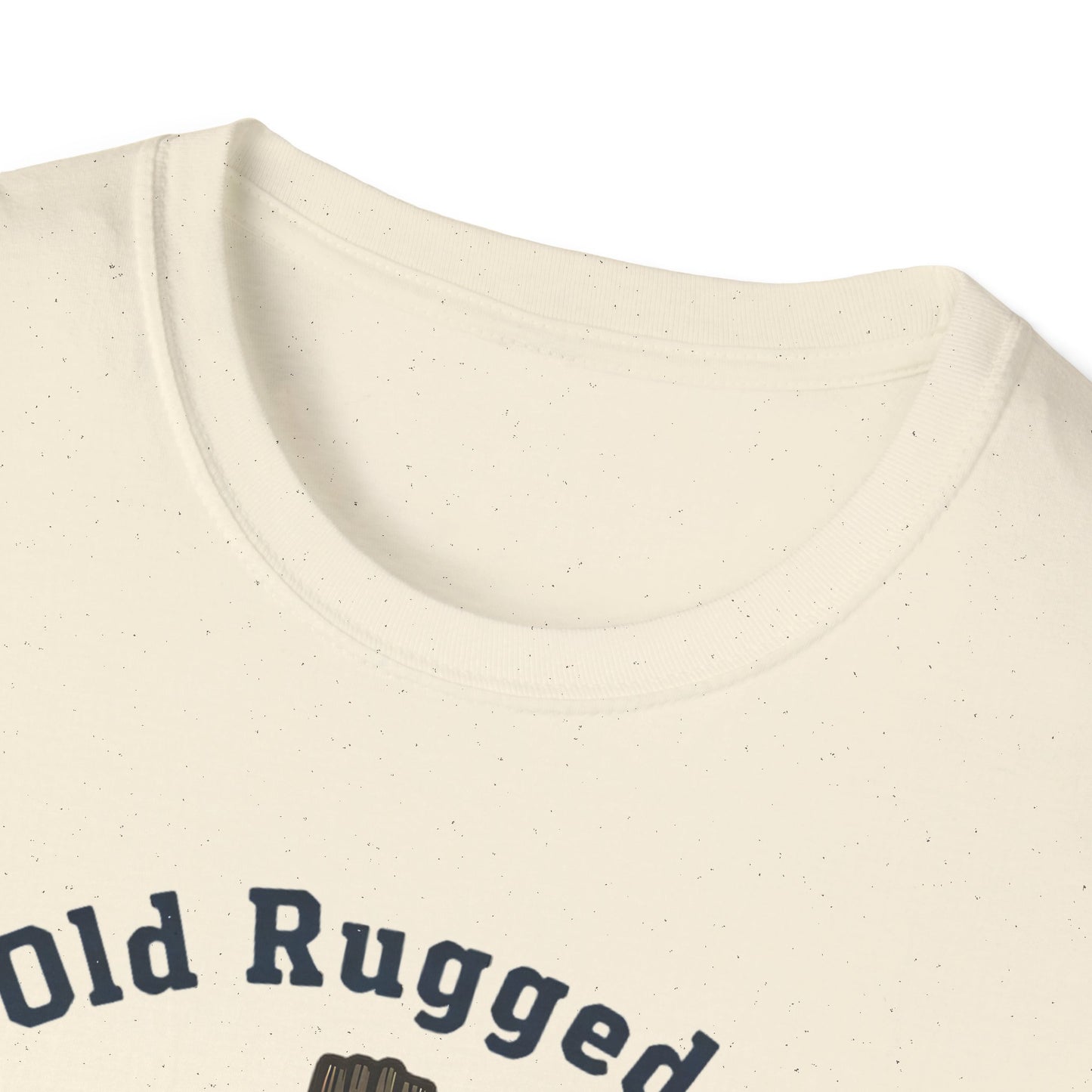 The Old Rugged Cross — American Flag-Draped Cross Christian Patriotic T‑Shirt