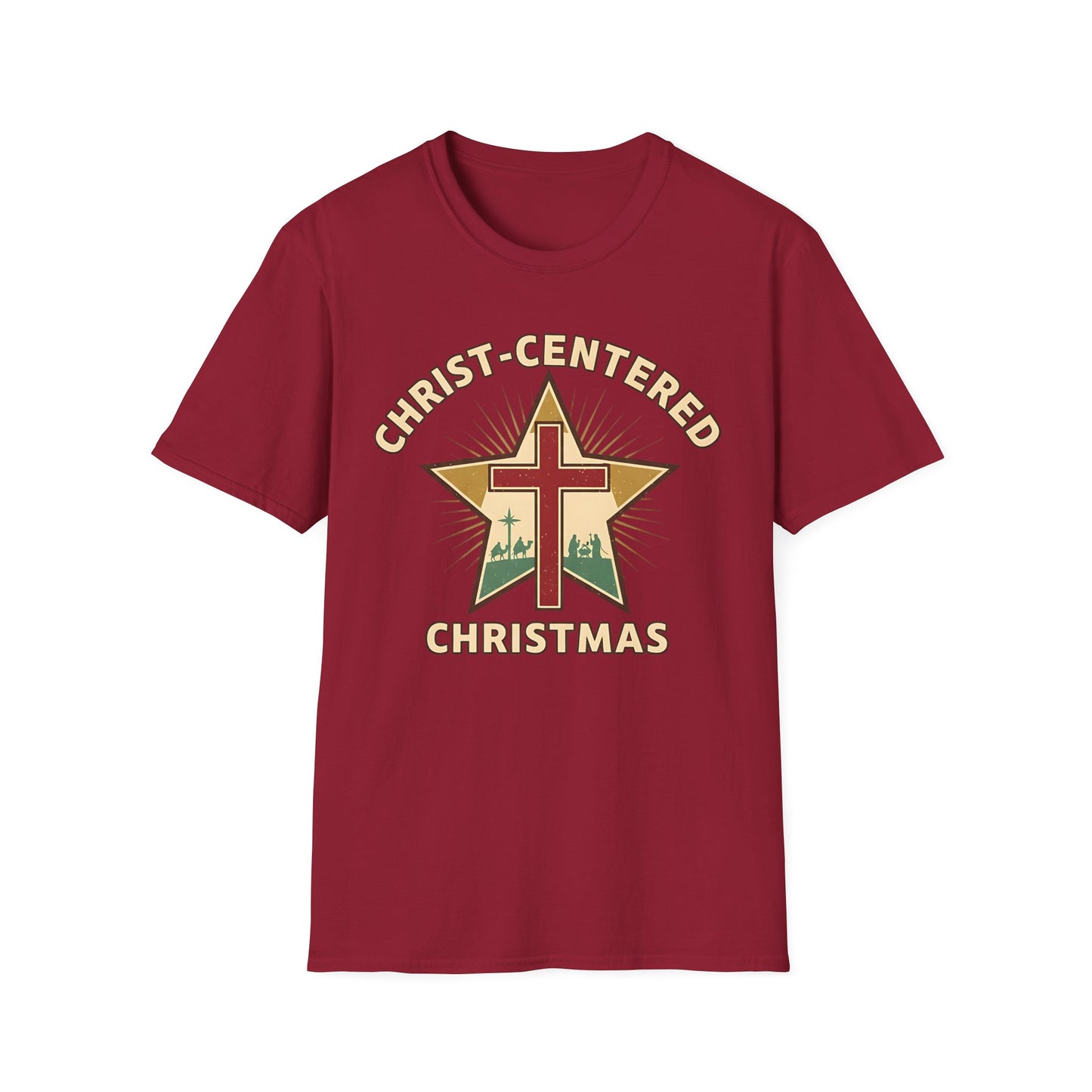 A079 - Christ-Centered Christmas T-Shirt