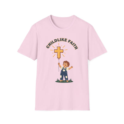 Childlike Faith Unisex Christian T-Shirt