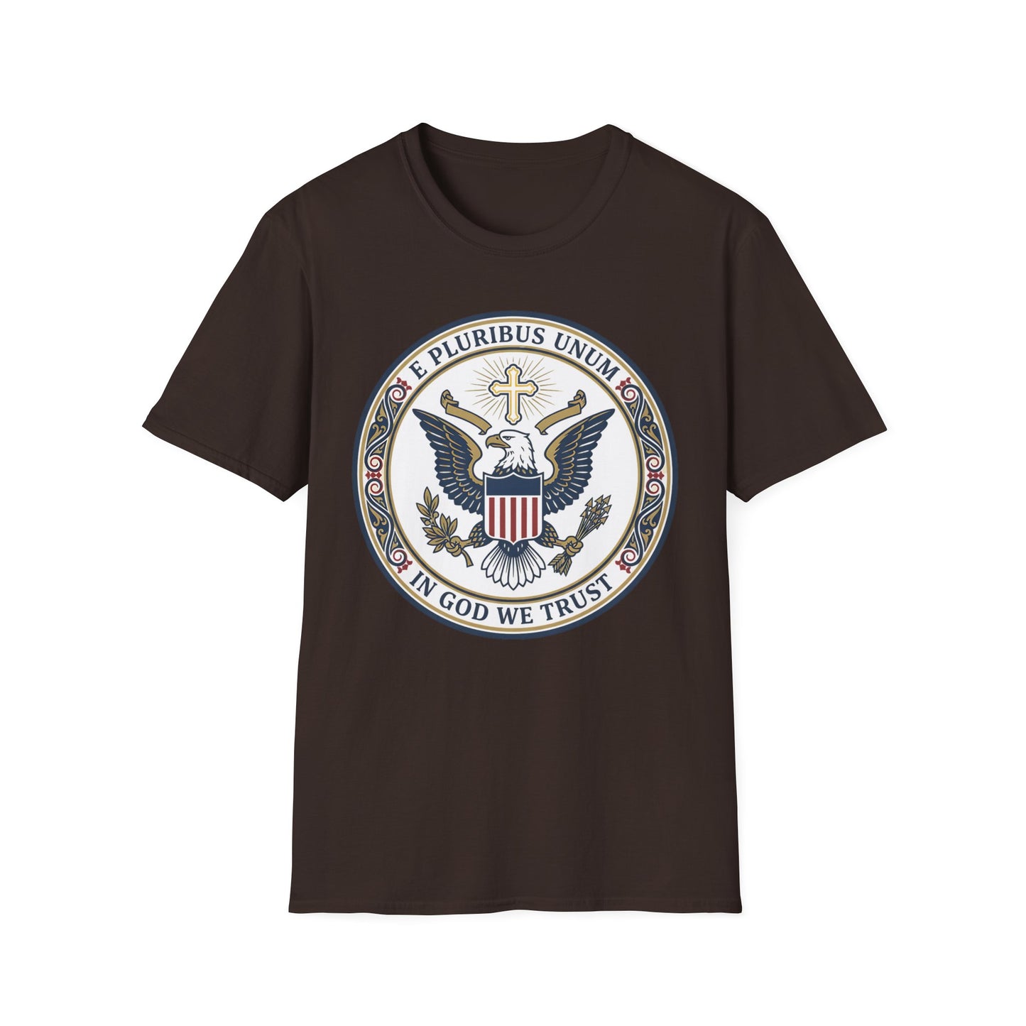 Patriotic Presidential Seal T-Shirt • E Pluribus Unum • In God We Trust