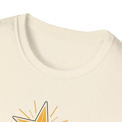 A084 - Blessed & Bright Unisex Softstyle Christian Christmas T-Shirt