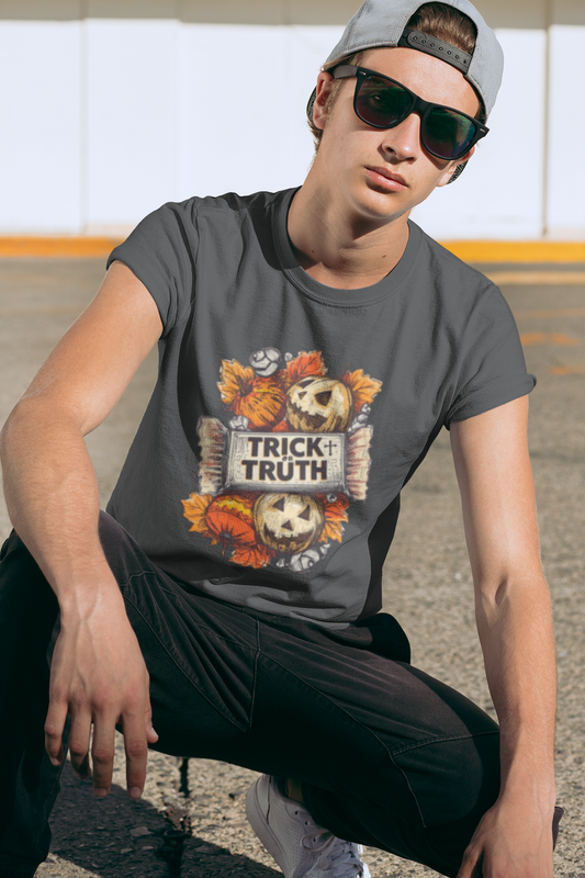 Halloween Trick or Truth Unisex Graphic T-Shirt