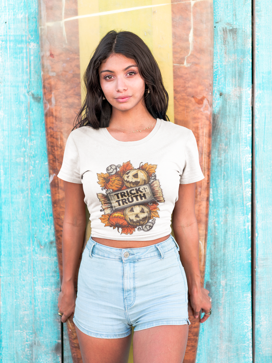 Halloween Trick or Truth Unisex Graphic T-Shirt