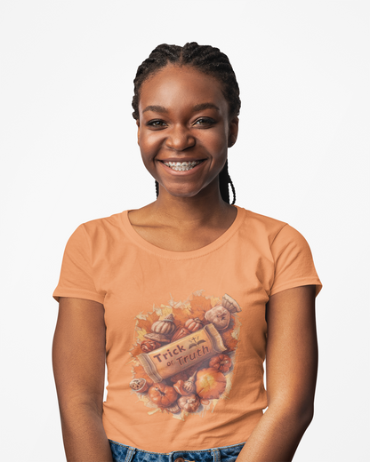 Halloween Trick or Truth Unisex Christian T-Shirt