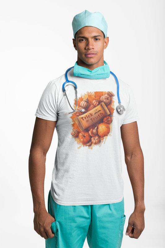 Halloween Trick or Truth Unisex Christian T-Shirt