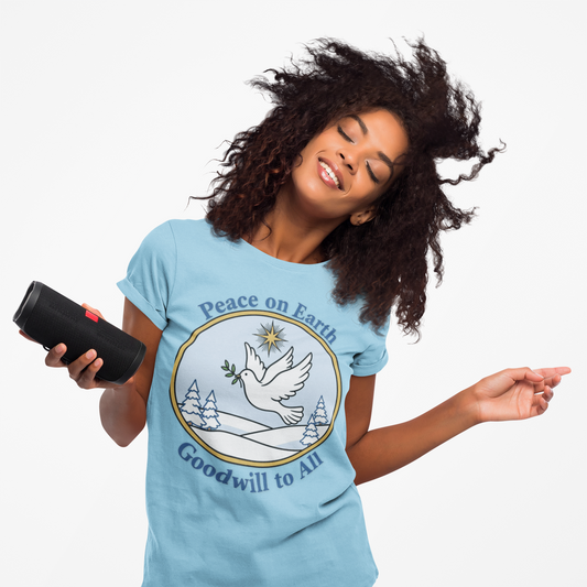 Peace on Earth Goodwill to All Christian T-Shirt