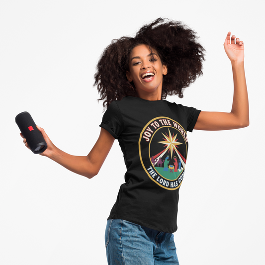 Joy to the World the Lord Has Come Unisex Christian Christmas T-Shirt