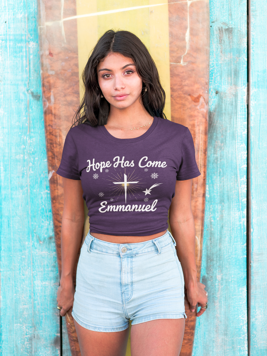 Hope Has Come Emmanuel Christian Christmas T-Shirt