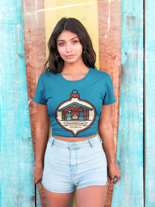 Emmanuel God With Us Christmas T-Shirt