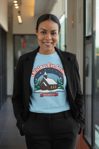 A077 - Christmas Eve Service T-Shirt