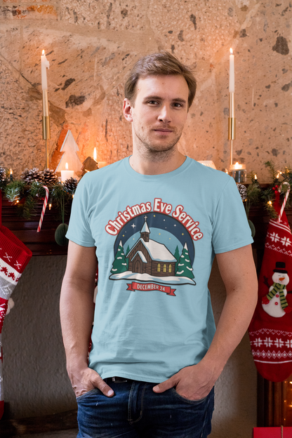 A077 - Christmas Eve Service T-Shirt